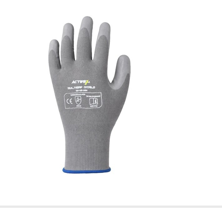 guante activex multigrip nylon nitrilo gris